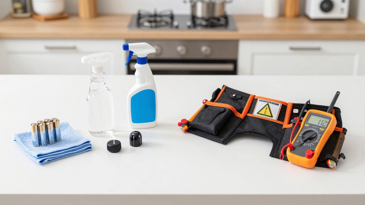DIY tools vs professional equipment for gas cooktop repair